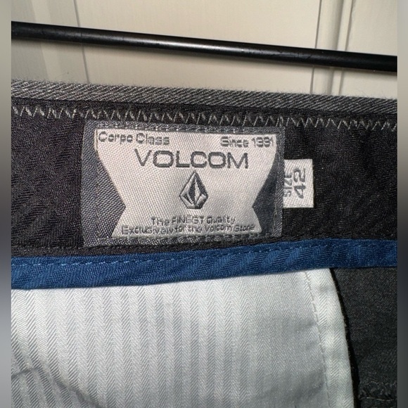 Volcom Style #A11313S1 VMONTY PANTS CHARCOAL HEATHER Size: 42x 32 - Picture 5 of 8